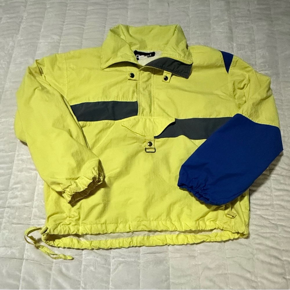 Vintage 80s Ossi SkiWear Half-Zip Pullover